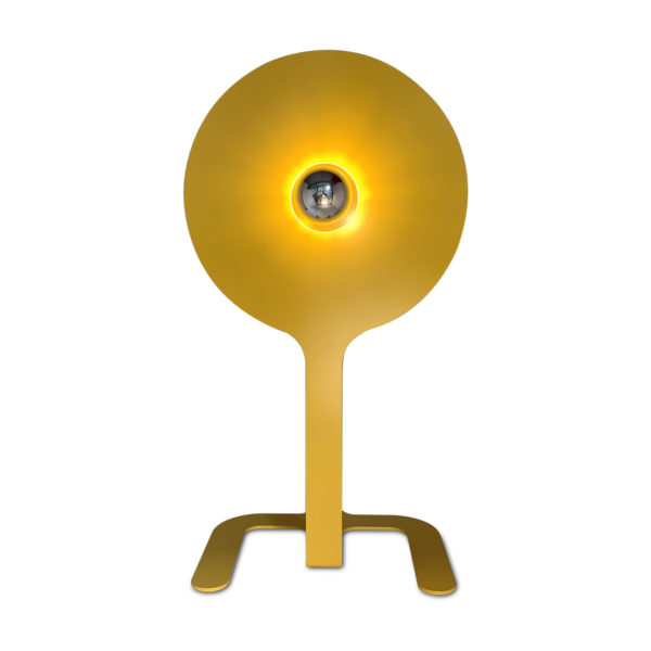 Colza Yellow 56cm Randogne Lamp by Philippe Cramer